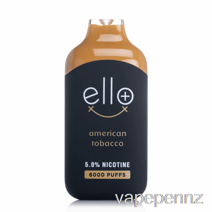 BLVK ELLO Plus 6000 Disposable American Tobacco VAPE NZ